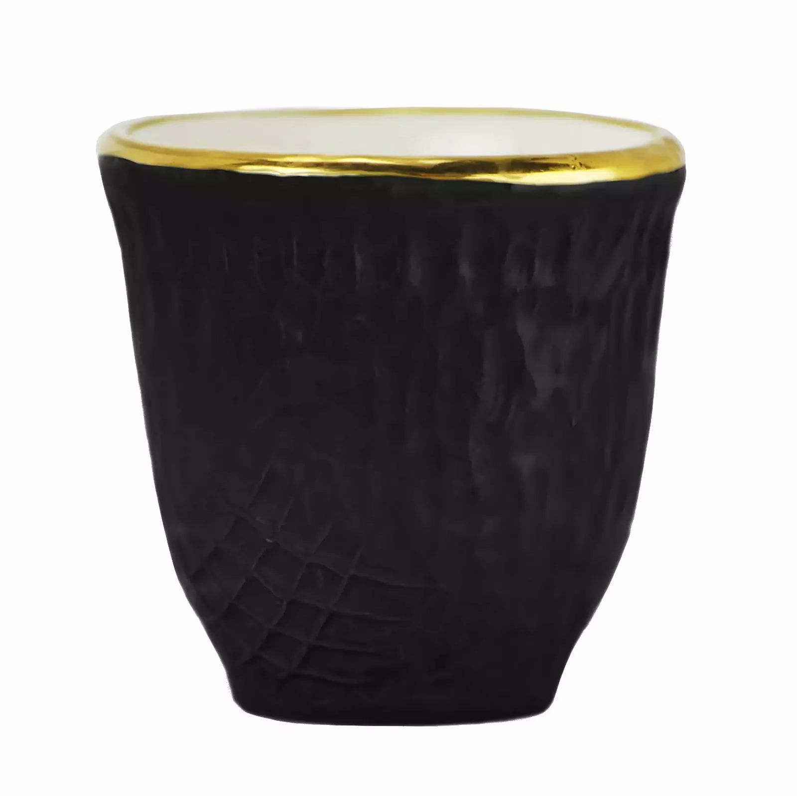 ARCUCCI – PRETA ORO PRETINO COFFEE - SET OF 6 PCS - Black